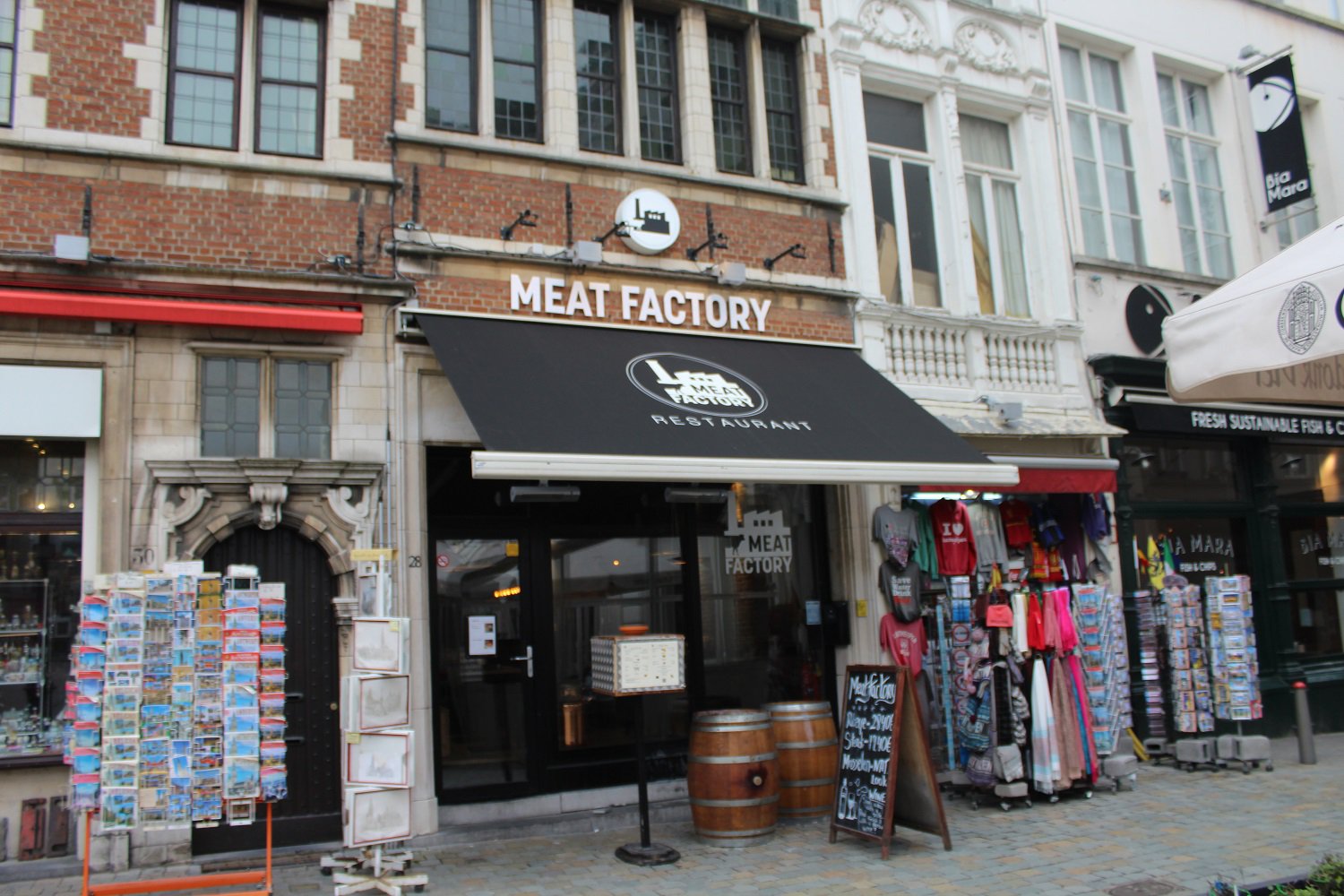 MEAT FACTORY Vleesgerechten Restaurant Antwerpencentrum 2000