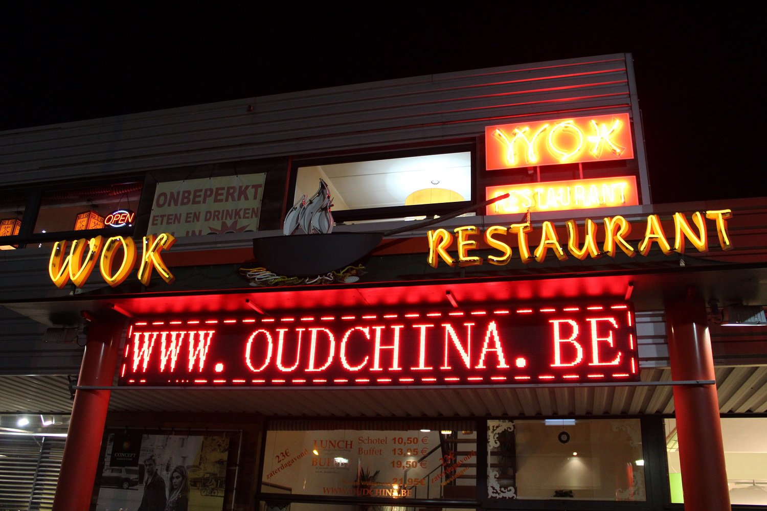 OUD CHINA Wok Restaurant Lochristi 9080